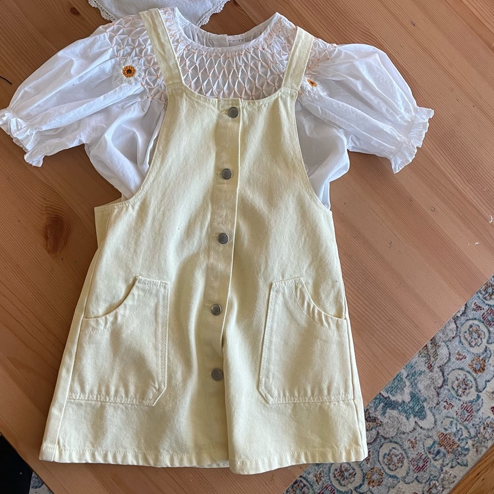 Zara dress and blouse in size 4-5.